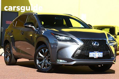 Grey 2017 Lexus NX200T Wagon F Sport (awd)
