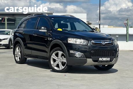 Black 2013 Holden Captiva Wagon 7 LX (4X4)