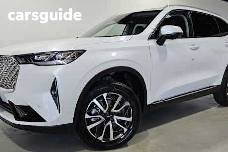 White 2025 GWM Haval H6 Wagon LUX
