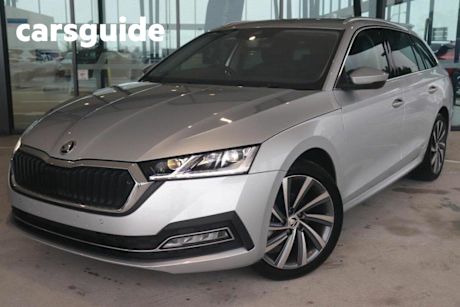 Silver 2023 Skoda Octavia Wagon Style 110TSI