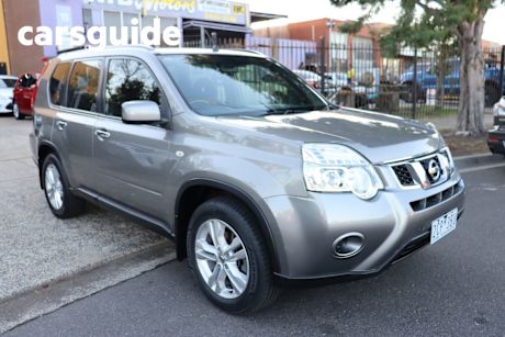 Grey 2012 Nissan X-Trail Wagon ST (fwd)
