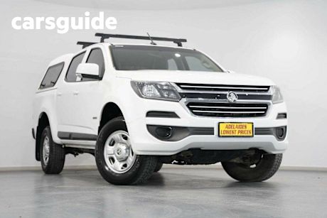 White 2019 Holden Colorado Crew Cab Pickup LS (4X2) (5YR)