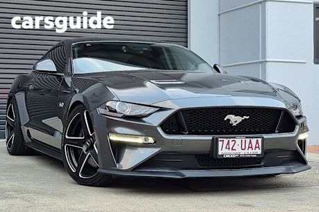 Grey 2018 Ford Mustang Coupe Fastback GT 5.0 V8