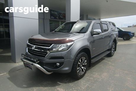 Grey 2017 Holden Colorado Crew Cab Pickup Storm (4x4)
