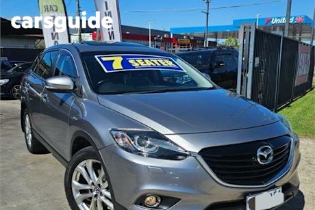 Silver 2013 Mazda CX-9 Wagon Grand Touring