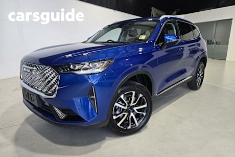 Blue 2025 GWM Haval H6 Wagon LUX