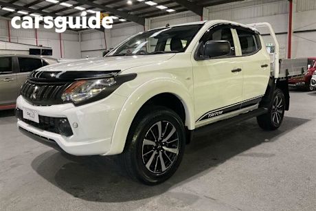 White 2018 Mitsubishi Triton Dual Cab Utility GLX