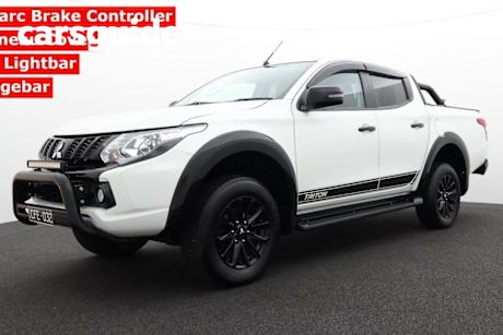 White 2017 Mitsubishi Triton Dual Cab Utility GLS (4X4) Sports EDT