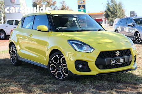 Yellow 2018 Suzuki Swift Hatchback Sport