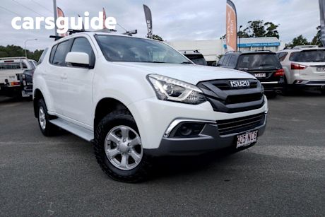 White 2020 Isuzu MU-X Wagon LS-M (4X4)