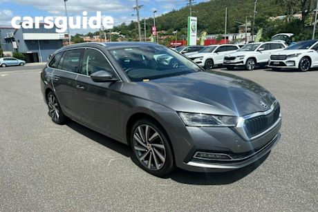 Grey 2023 Skoda Octavia Wagon Style 110TSI