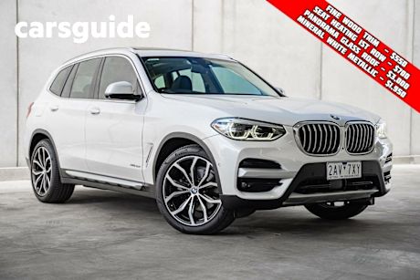 White 2017 BMW X3 Wagon Xdrive 30I