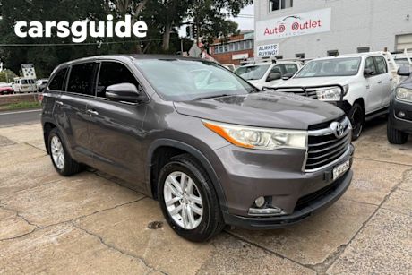 Grey 2015 Toyota Kluger Wagon GX (4X2)