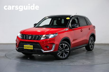 Red 2023 Suzuki Vitara Wagon Turbo 2WD