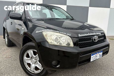Black 2006 Toyota RAV4 Wagon CV (4x4) ACA33R