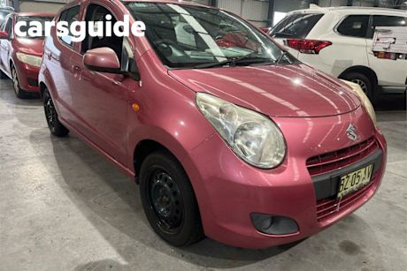 Red 2014 Suzuki Alto Hatchback GL
