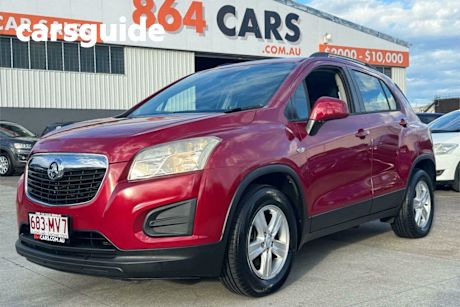 Red 2014 Holden Trax Wagon LS