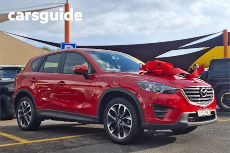 Red 2015 Mazda CX-5 Wagon Grand Tourer (4X4)