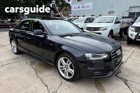 Black 2014 Audi A4 Sedan 1.8 Tfsi