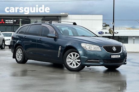 Blue 2014 Holden Commodore Sportswagon Evoke (lpg)