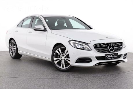 White 2016 Mercedes-Benz C200 Coupe