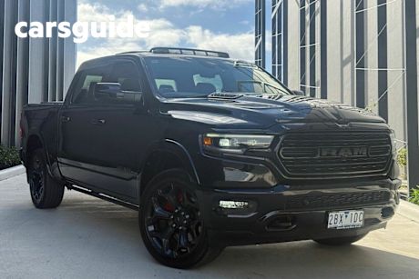 Black 2022 Ram 1500 Crew Cab Utility Limited Rambox (hybrid)
