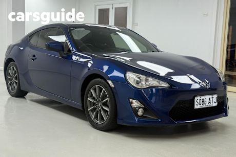 Blue 2012 Toyota 86 Coupe GT
