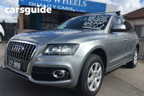 Grey 2010 Audi Q5 Wagon 2.0 TDI Quattro