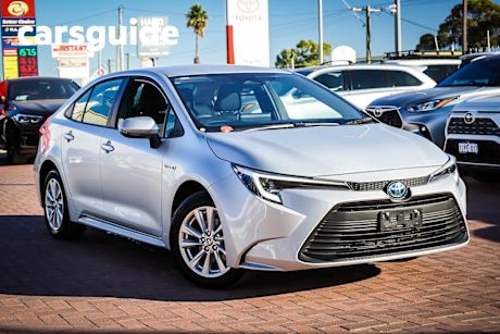 Silver 2023 Toyota Corolla Sedan Ascent Sport + Conv PK Hybrid