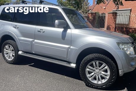 Silver 2014 Mitsubishi Pajero Wagon GLX-R LWB (4X4)