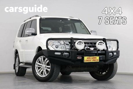 White 2017 Mitsubishi Pajero Wagon GLX LWB (4X4)