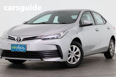 Silver 2018 Toyota Corolla Sedan Ascent