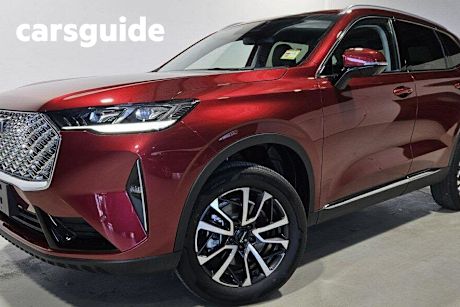 Red 2025 GWM Haval H6 Wagon LUX