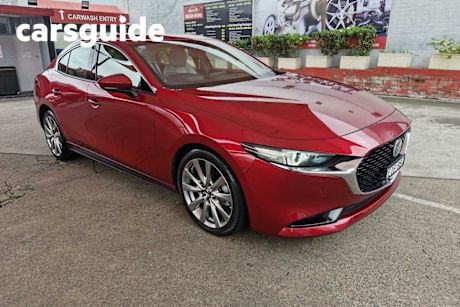 Red 2019 Mazda 3 Sedan SP25 Astina (5YR)
