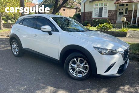 White 2019 Mazda CX-3 Wagon Maxx Sport (fwd)