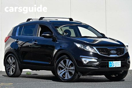 Black 2011 Kia Sportage Wagon Platinum (awd)