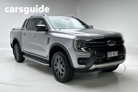 Silver 2024 Ford Ranger Double Cab Pick Up Wildtrak 3.0 (4X4)