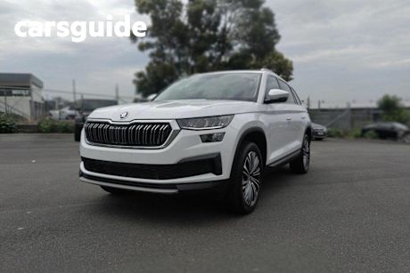 White 2022 Skoda Kodiaq Wagon Style (4X4) 132TSI