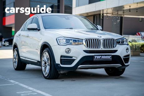 White 2017 BMW X4 Coupe Xdrive 20I