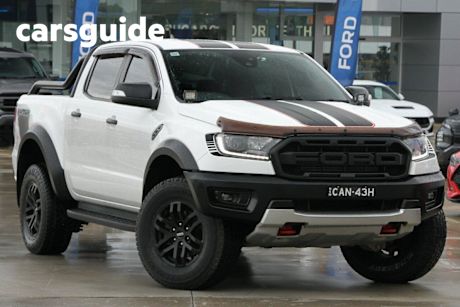 White 2022 Ford Ranger Double Cab Pick Up Raptor X 2.0 (4X4)