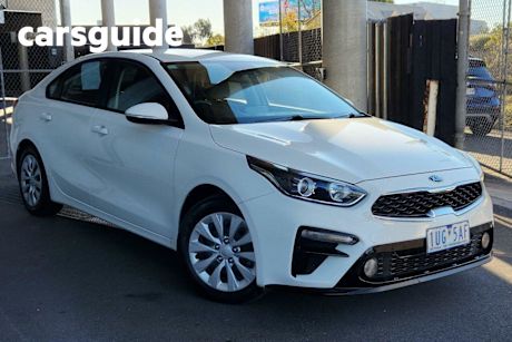 White 2020 Kia Cerato Sedan S