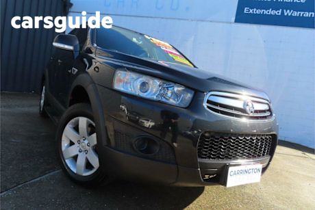 Black 2013 Holden Captiva Wagon 7 SX (fwd)