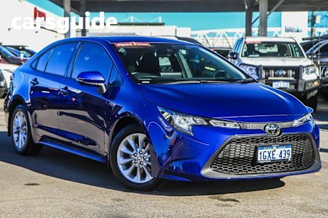 Blue 2019 Toyota Corolla Sedan Ascent Sport + Navigation