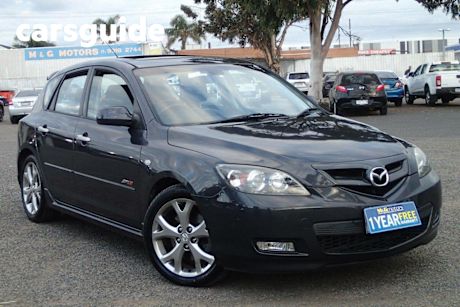 Black 2007 Mazda 3 Hatchback SP23