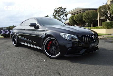 Black 2020 Mercedes-Benz C63 Coupe S