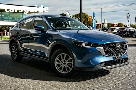 Blue 2023 Mazda CX-5 Wagon Maxx Sport (fwd)