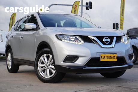Silver 2014 Nissan X-Trail Wagon ST (fwd)