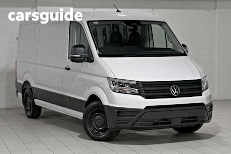 White 2025 Volkswagen Crafter Commercial 35 MWB 4MOTION TDI410