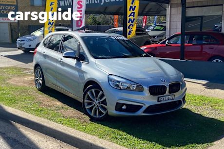 Silver 2015 BMW 218I Wagon Active Tourer Sport Line