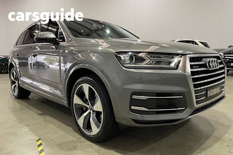 Grey 2016 Audi Q7 Wagon 3.0 TDI Quattro